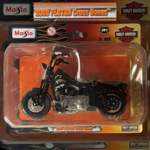 Harley-Davidson 2008 FLSTSB Cross Bones 1:18 Maisto