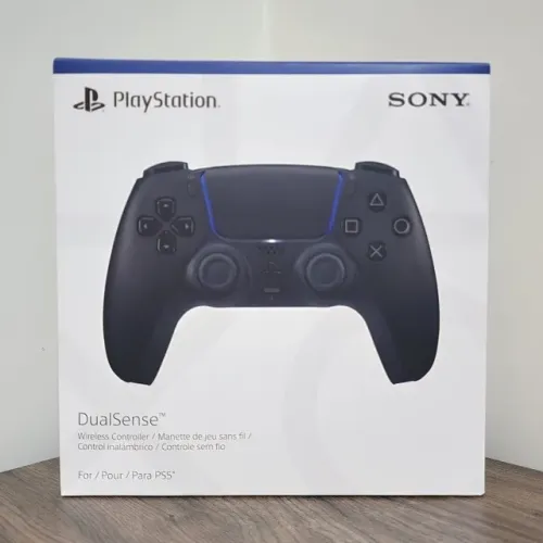 Controle DualSense PS5 Preto - Novo, Lacrado, Nota Fiscal e Garantia