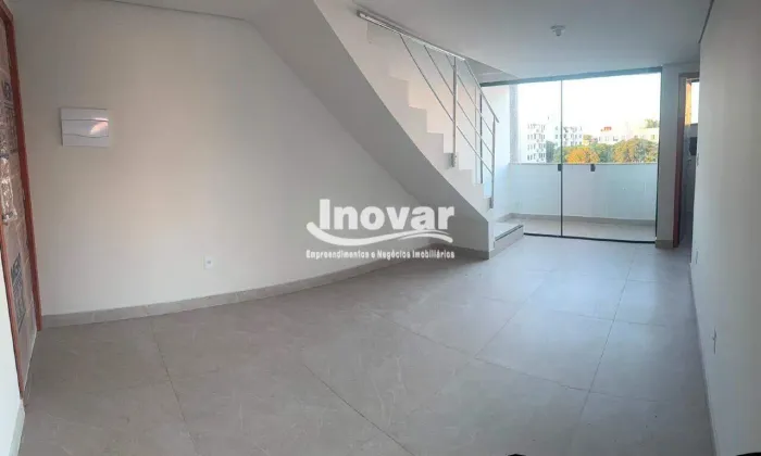 Cobertura nova 2 quartos com 1 suíte e 2 vagas de garagem, elvador no bairro Santa Branca,