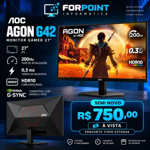 Monitor gamer 27'