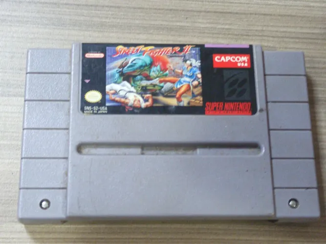 Cartucho Street Fightter 2 original SNES