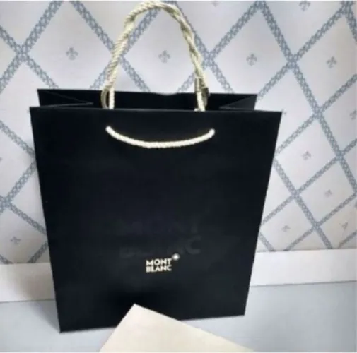 Sacola Paper Bag MontBlanc
