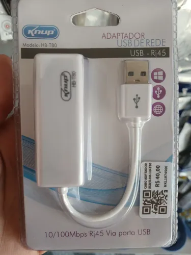 Adaptador USB para RJ45 (USB LAN)