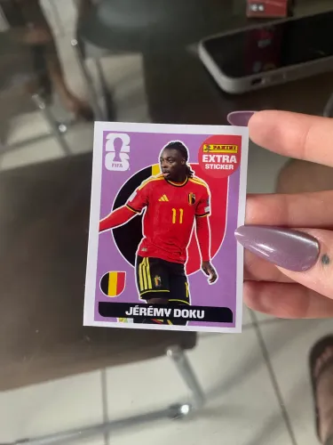 Figurinha Extra Sticker Original Jérémy Doku