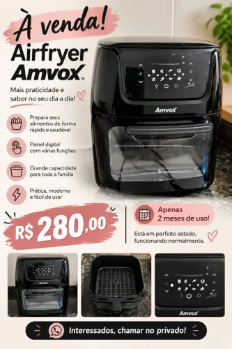 Vendo airfryer 2 meses usado