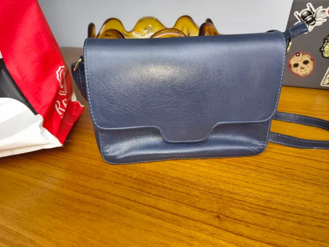 Bolsa de couro legítimo