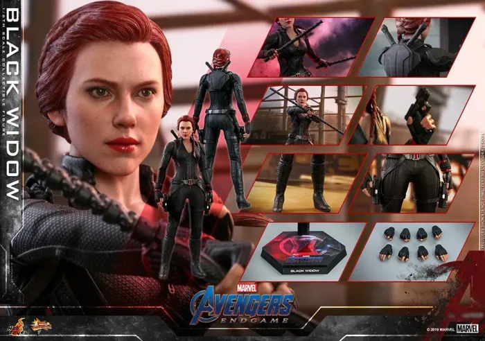 Viuva negra edgame hot toys 