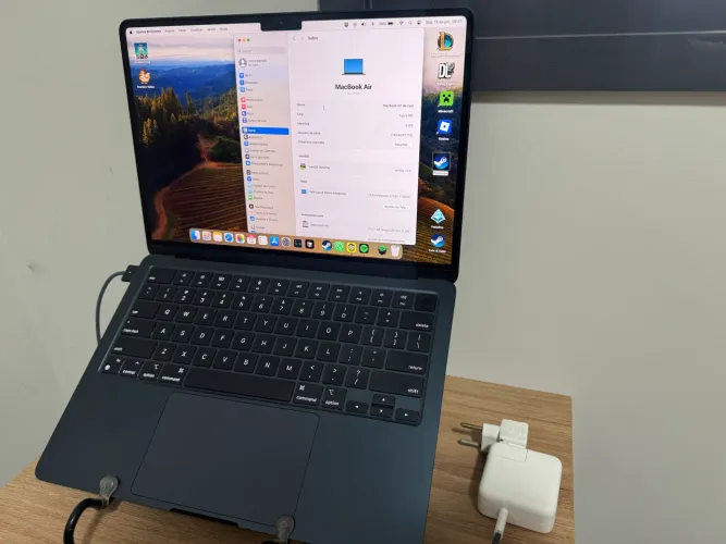 Macbook Air M2 Midnight 8Gb 256 ssd