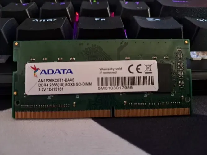 Memoria ram ADATA para notebook ddr4 8gb 2666