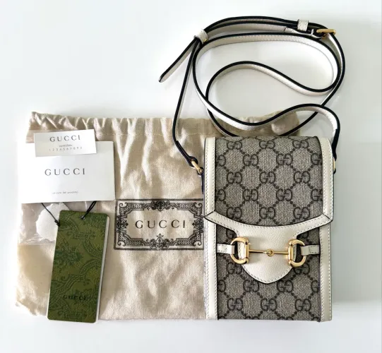 Bolsa Original Gucci Horsebit 