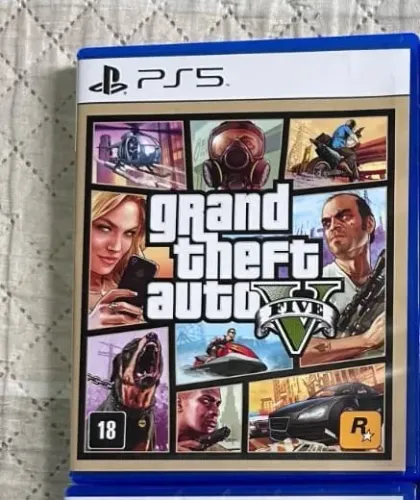 GTA V midia fisica para PS5