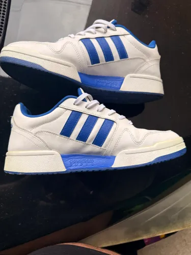 Adidas postmove - branco com azul - Nro 42 - usado e sem caixa