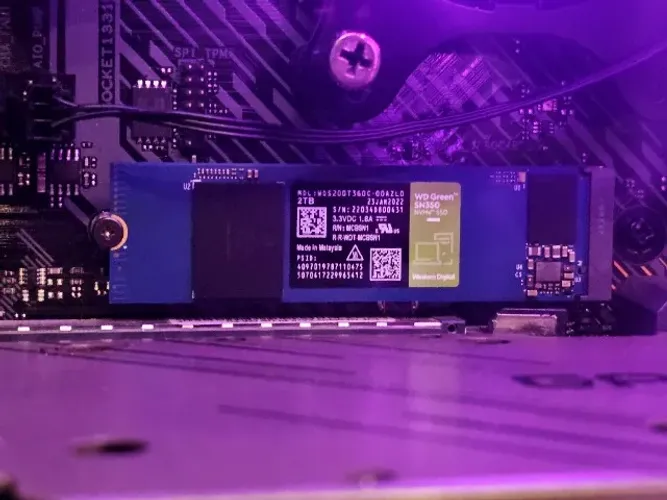 SSD NVME 2TB wd green SN350