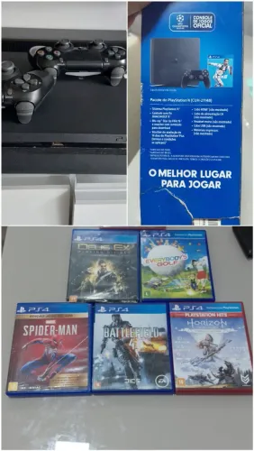 BARBADA: PS 4 SEMI-NOVO.