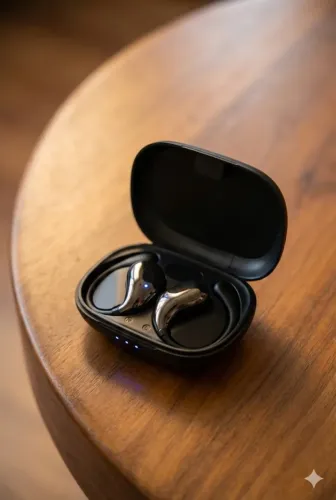 Fone de Ouvido Bluetooth 5.4 Sport - Gancho de Orelha (Hifi Stereo)