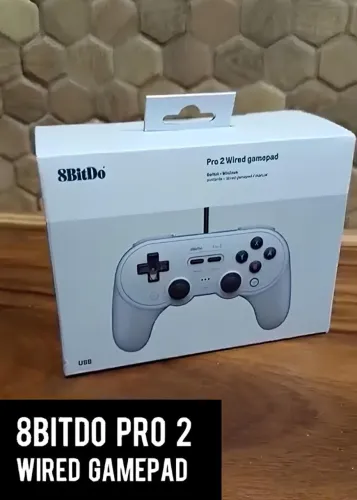 Controle Com Fio USB SN30 Pro 2 8bitdo Original (Ideal para games retrô)