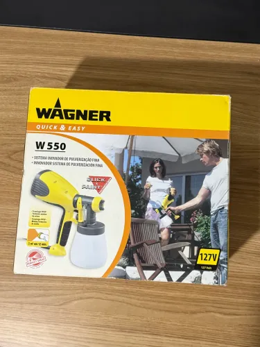 Pistola Pulverizadora de Pintura - Wagner Quick & Easy W 550