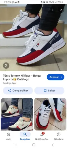 Tênis Tommy hollfild 