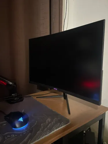 Monitor Gamer Mancer 180hz Valak 23.6 Va Curvo Fhd 1ms 180hz  127/220v