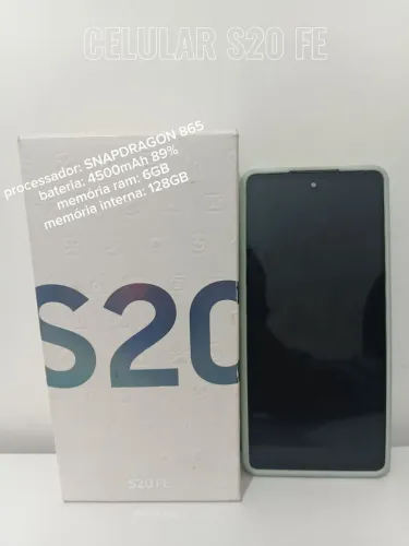 celular S20 FE | versão SNAPDRAGON 865!