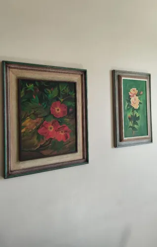 Quadros vintage 35+ anos óleo sobre tela