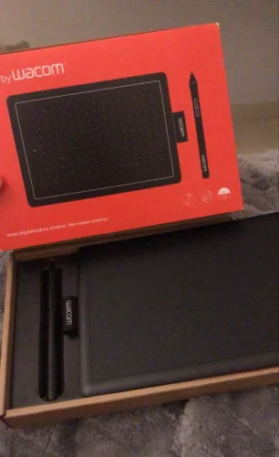 Mesa Digitalizadora One By Wacom CTL472, Pequena, Pen LP-190K, Preto