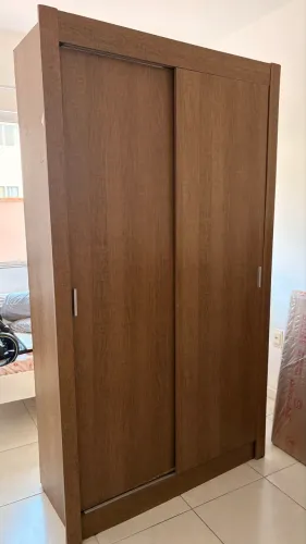 Guarda roupa solteiro duas portas 