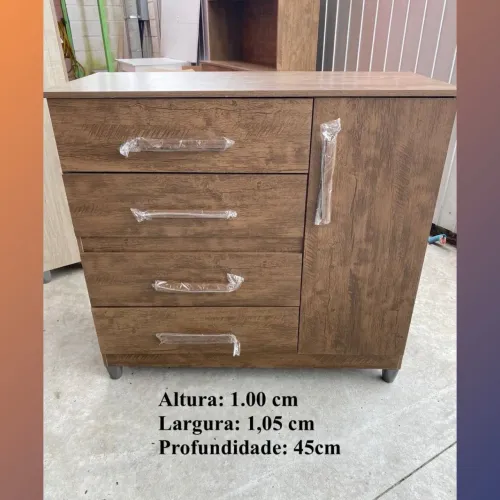 Comoda com 4 gavetas - entrego Curitiba e região