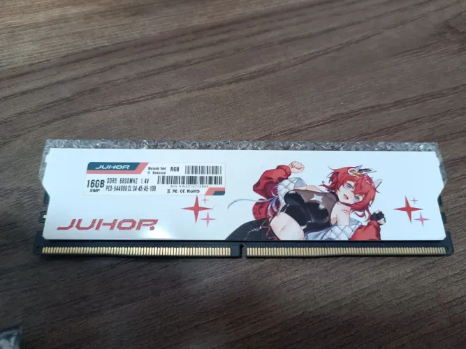 Memória RAM DDR5 16gb Juhor 6800mhz - DEFEITO