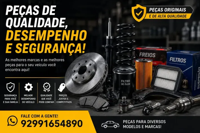 Componentes de motor e peças suspensão diversos nacional e importadas