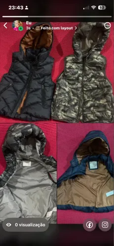 Casaquinhos Infantil