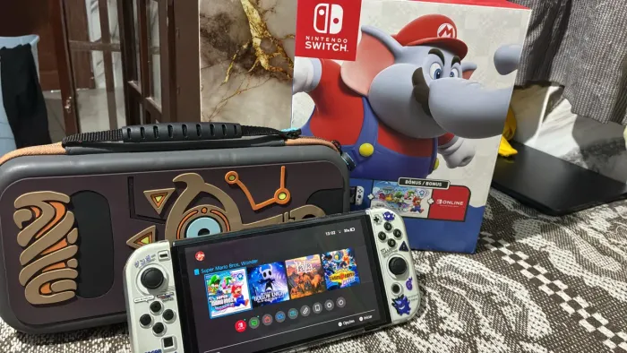 Nintendo switch oled novo