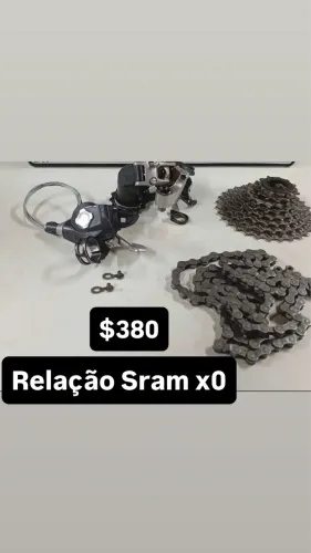 Relação Sram x0 9v