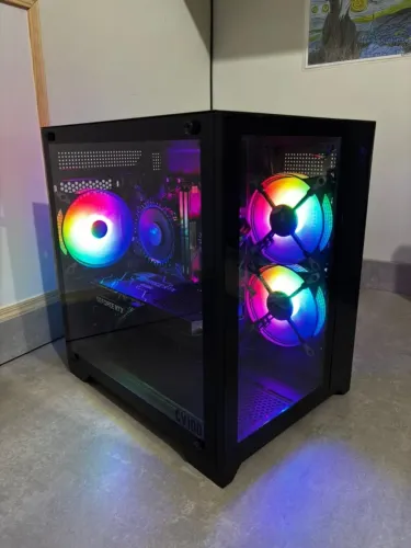 PC Gamer - RTX 3060 Ti + i5 12400F + 16GB RAM + SSD 1TB - Produto Novo com NF