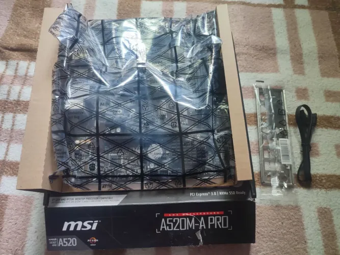 Placa mãe MSI A520M - PRO 