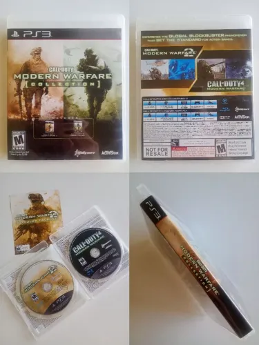 Jogos ps3 original - Call of Duty modern warfare collection - FAÇO OLX PAY!