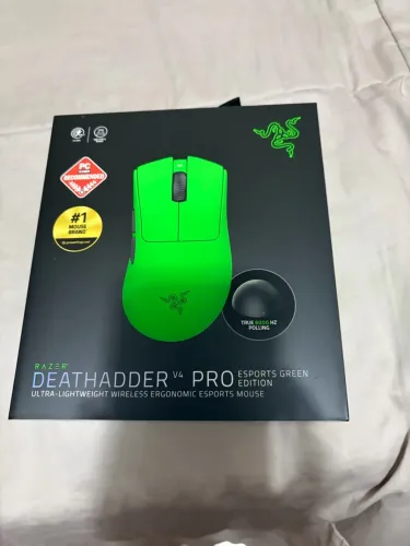 Deathadder v4 pro esports green edition