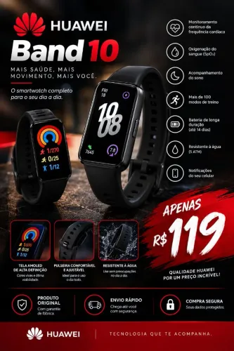 Huawei band 10 (usado)