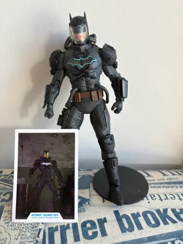 Batman HAZMAT SUIT Macfarlane DC