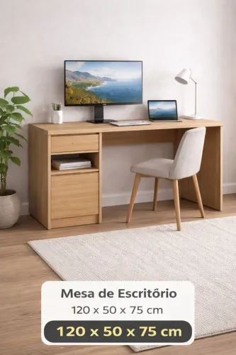Mesa de escritório em MDF " planejada"