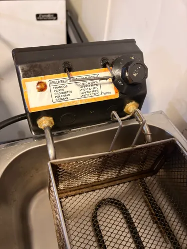 Fritadeira 3500w Pequena
