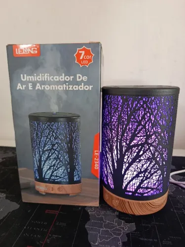 Difusor de animais e umidificador de ar com Led RGB / SUPER OFERTA 