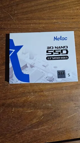 ?SSD Netac 512GB 2.5" SATA III 6Gb/s - Novo / Lacrado (Ideal p/ PC e Notebook)