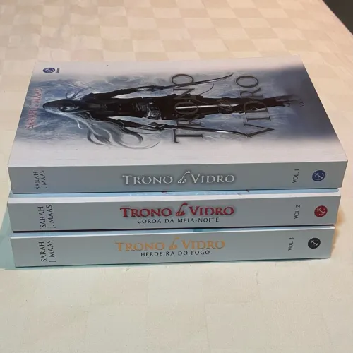 Trono de Vidro - Vol 1, 2 e 3 - Sarah J Mass