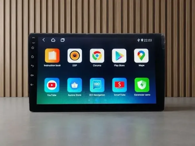 Multimídia 9 polegadas Android 2GB RAM 32GB Nova CarPlay GPS