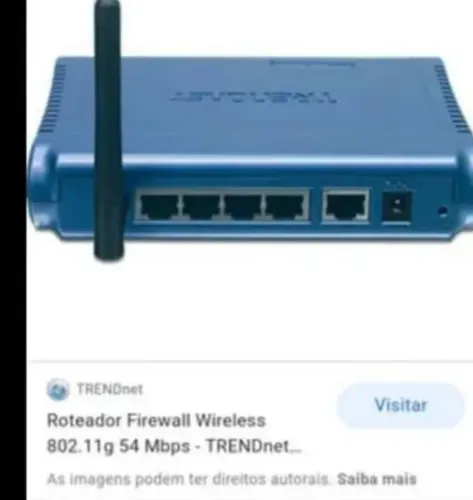Roteador Firewall Wireless TRENDnet 