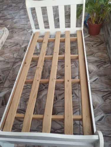 Cama com colchão infantil 