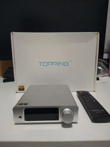 Topping DX3 Pro+ Prateado