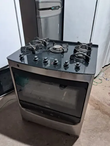 Fogao Consul Mesa de Vidro 5 Bocas