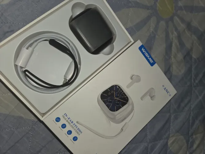 Fone de Ouvido Bluetooth WT-07 - Com tela na Capinha